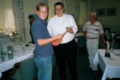 Arne Lehmann (l.), Platz 2 Jugend